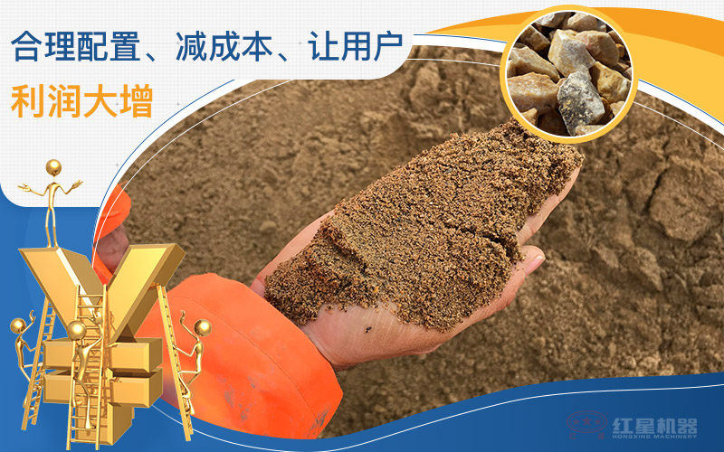 建筑用砂配置的機制沙石設備一套多少錢，附現(xiàn)場案例視頻