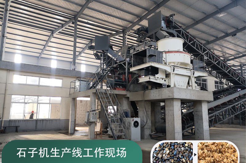 石子機(jī)生產(chǎn)線多少錢一套，附現(xiàn)場案例