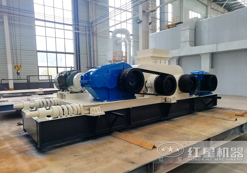 小型液壓對輥破碎機常用型號及價格，提供現(xiàn)場視頻